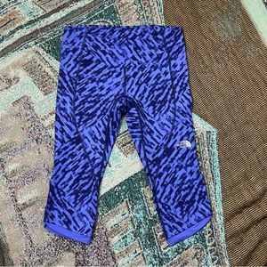 The North Face Starry Print Workout Capri Leggings
